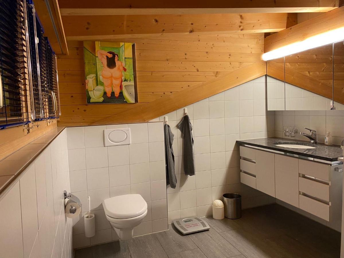 Attic In The Alps Apartment Luzein Luaran gambar